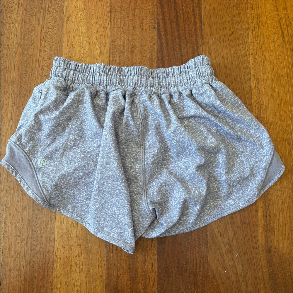 Lululemon Purple Gray Athletic Shorts size 2
